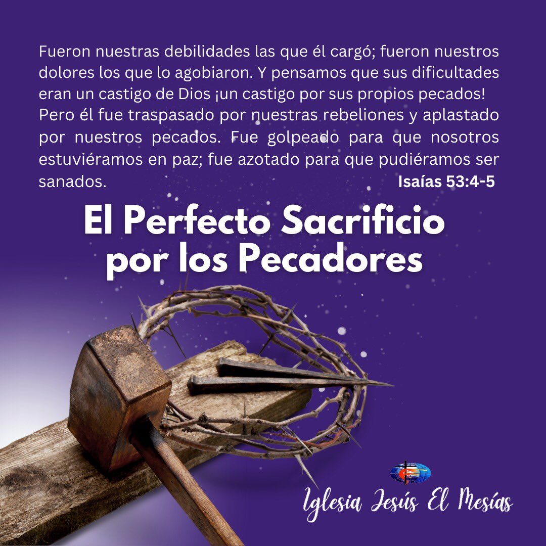 imljesuselmesia's tweet photo. “El Cordero de Dios, que quita el pecado del mundo” Juan 1:29 https://t.co/DugmlsBrJm
