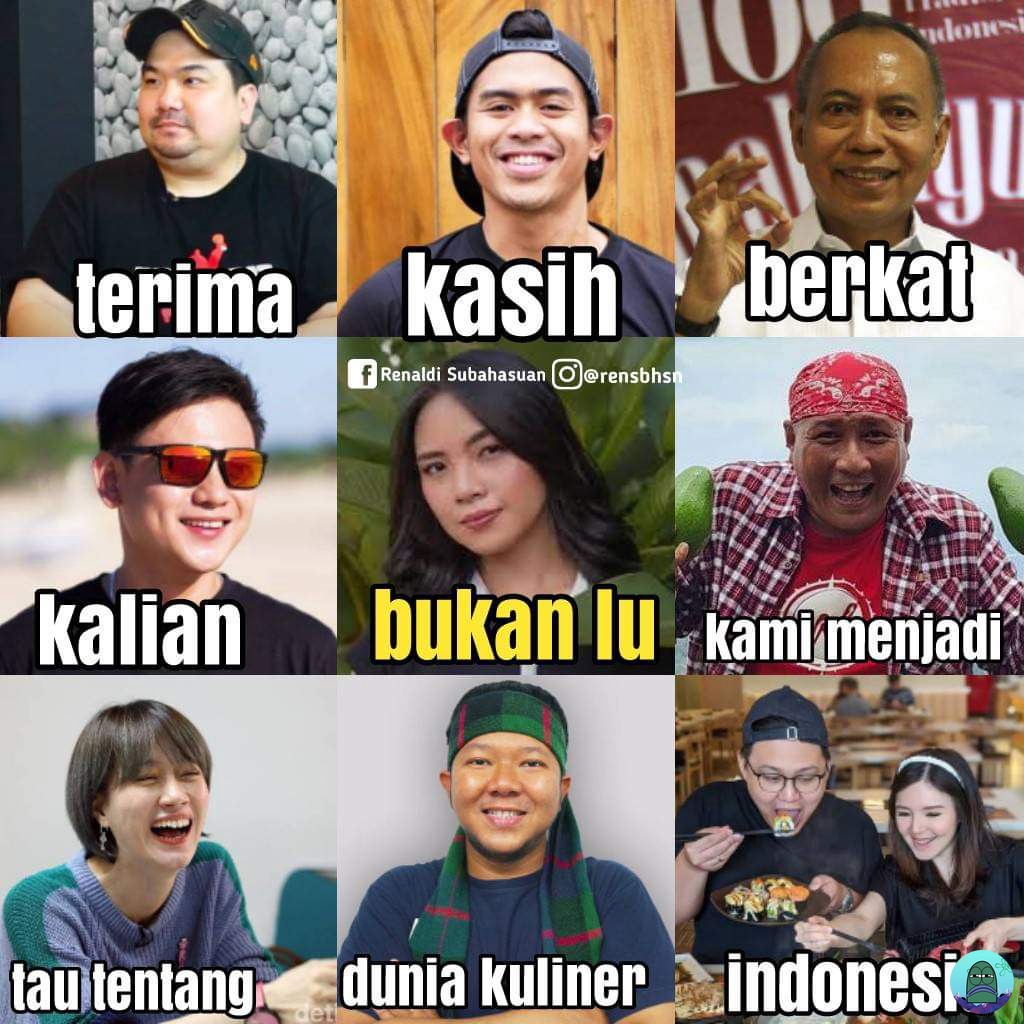 Tanyarl spill food vlogger yg sering kamu tonton dan jadi referensi andalan kamu tiap mau kulineran dong.