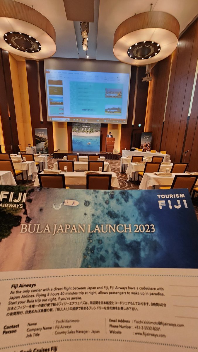 Bula Japan!! #FijiHappy