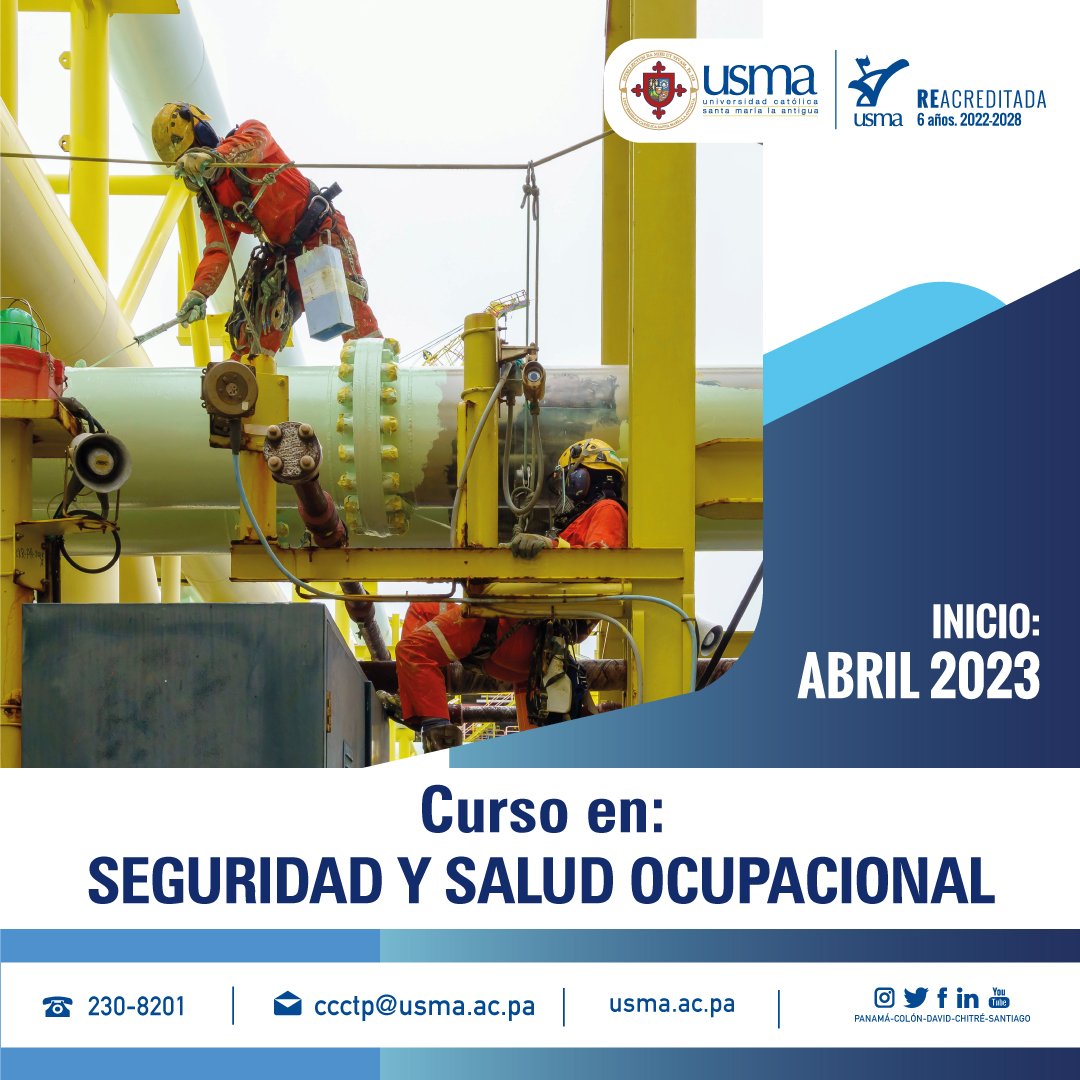 Yenny_Erazo's tweet photo. Desarrolla las habilidades profesionales para lograr mayor competitividad laboral, capacítate en el Centro de Capacitación y Certificación Técnica y Profesional #CCCTP de la @USMApanama escríbenos a ccctp@usma.ac.pa https://t.co/I56rfRLpQp