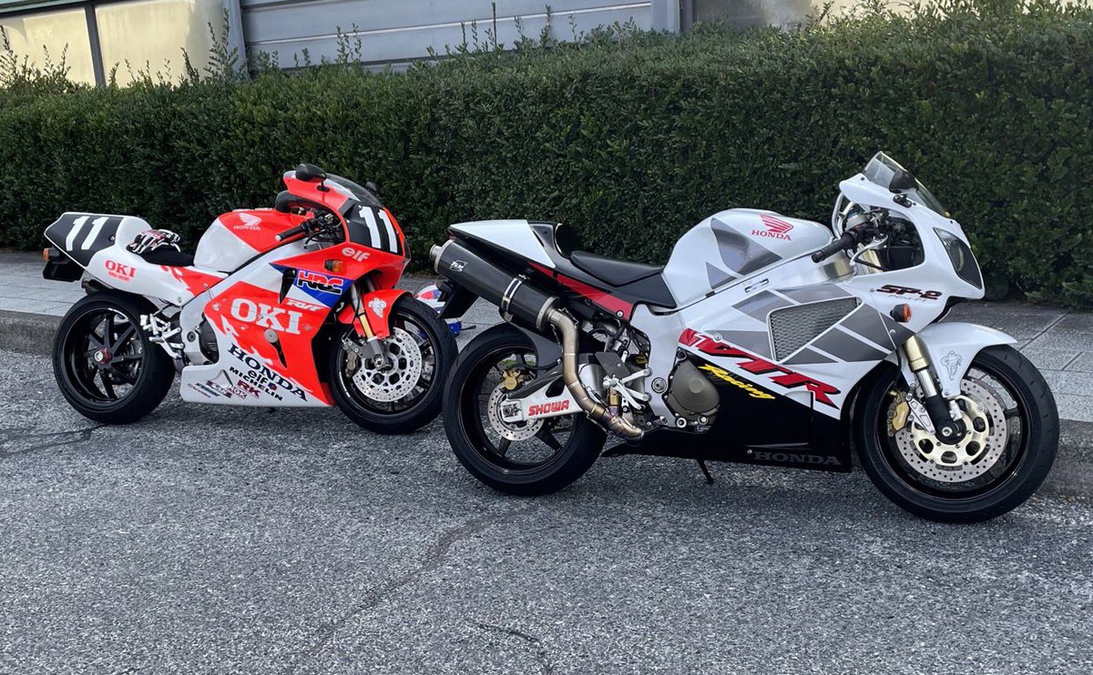 HondaV4BikeFan's tweet image. #4月5日は45の日
#RC45
#SC45
#MP4/5