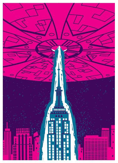 Galleries1988's tweet photo. JUST TWO LEFT IN STOCK of this Doug LaRocca ID4 print! Click here to pick one up before they disappear: https://t.co/WQEiVRzRhj https://t.co/AeZyh5HXK3