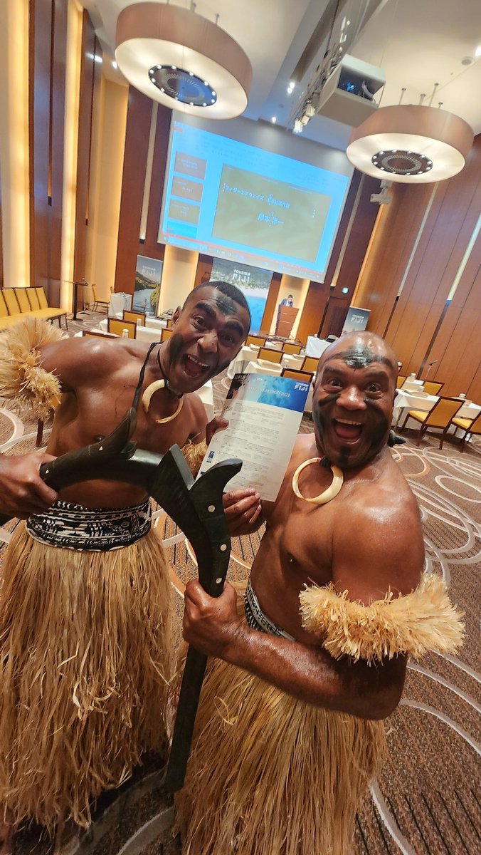 Getting ready to welcome our Japanese trade and media who we haven't seen in quite some time #fijihappy