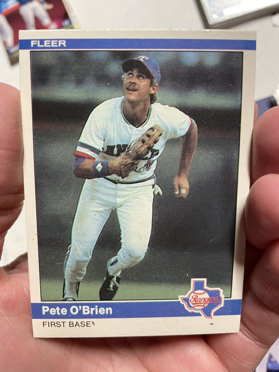 TXBaseballCards's tweet photo. #TexasRangers 1979 15th round pick played 7 years before being traded to Cleveland for… Julio Franco. Not bad return for a 15th rounder. #StraightUpTX https://t.co/Zf6RLu2ISq