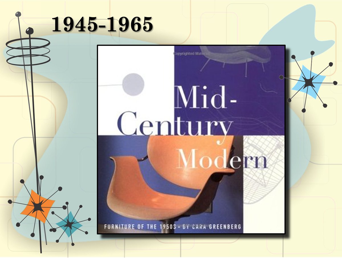 A #6- Need to know more about #MidCenturyModern ?  This is the consummate book to get you excited! #kbtribechat #Historic #MCM