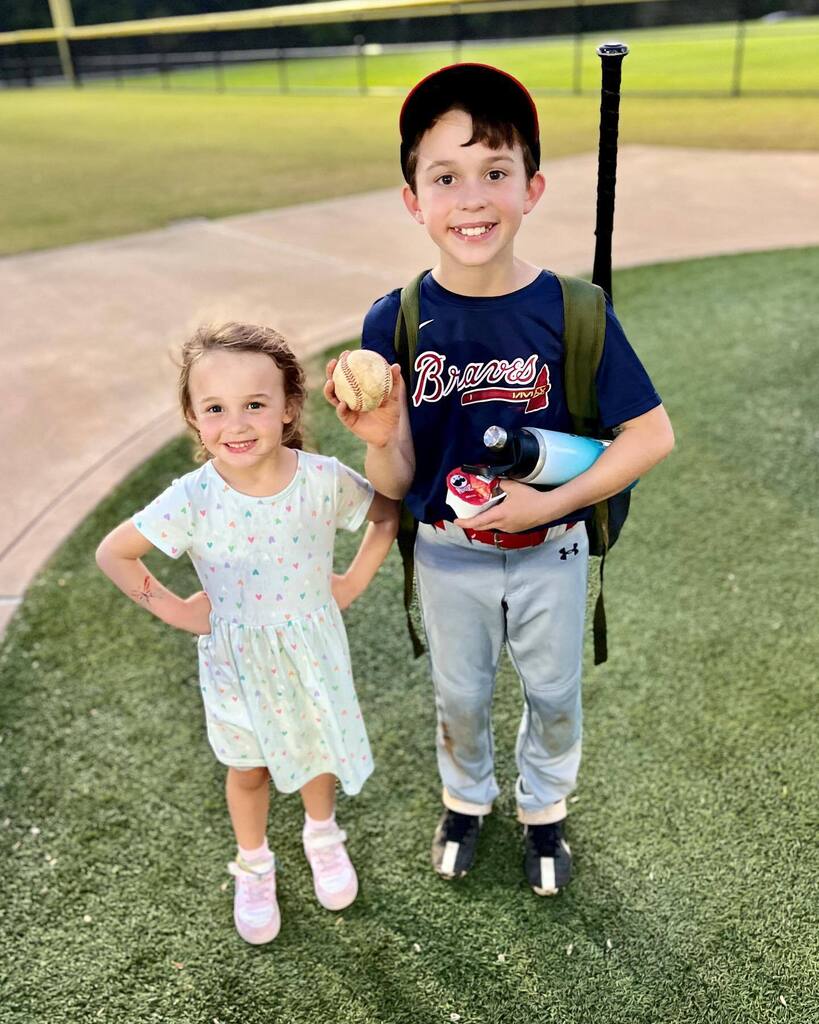 Second game ball of the season… Go Braves! <a href="/ginamflowers/">GIna m flowers</a> instagr.am/p/Cqor9M7MtzV/