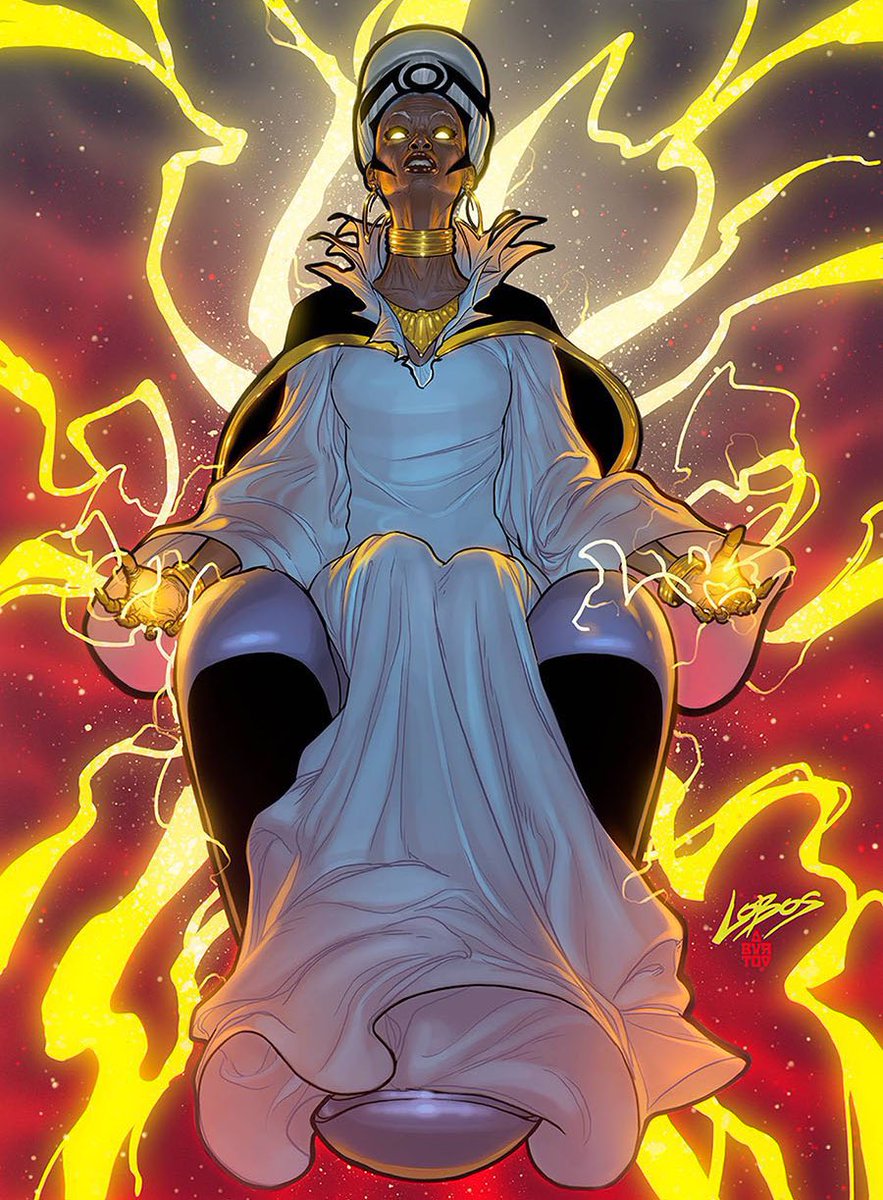GoddessofMars2's tweet photo. Even some #Storm fans seem to low-ball Lady Ororo. 
'Ro IS #BeyondOmegaLevel!
Yet this narrative by her detractors &amp; some fans continue. Claiming she died due 2 the feat performed. She died due 2 her ADVANCED AGE🧓🏾 at the time of the feat.
YOUNG 🌱 ORORO WOULD HAVE NO SUCH ISSUE https://t.co/WnsJszQ5xl