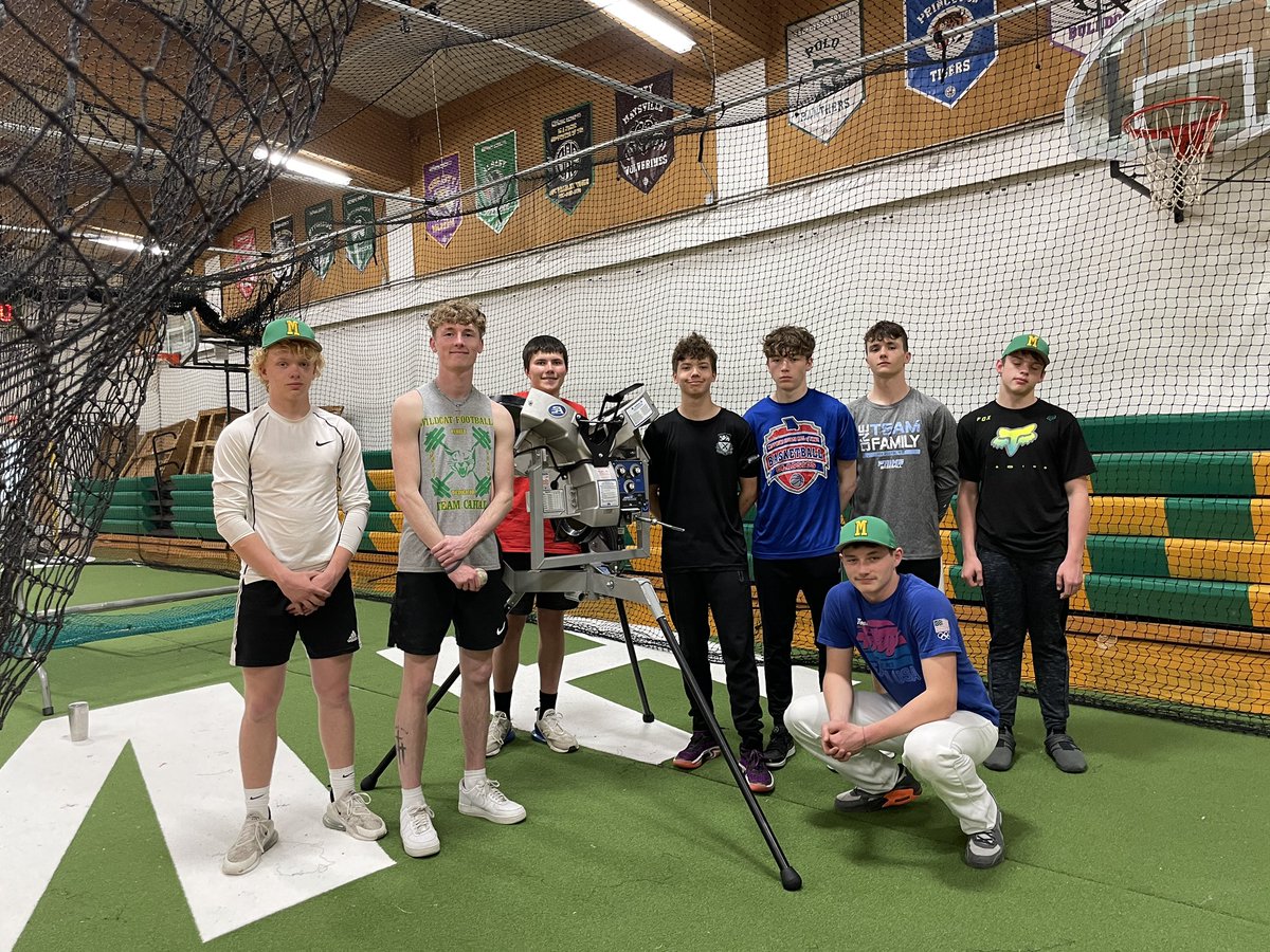 CoachDodson17's tweet photo. ‘Cats got a great round of BP in this eve courtesy of an awesome new toy from the @MABCForTheKids ! We are so thankful for such amazing support and all you do for us! 👀 forward to seeing everyone back in action tmw @ Legion!(5P) #hackattack #makehardworkyourpassion #tenthman https://t.co/cNSjPgXMiB