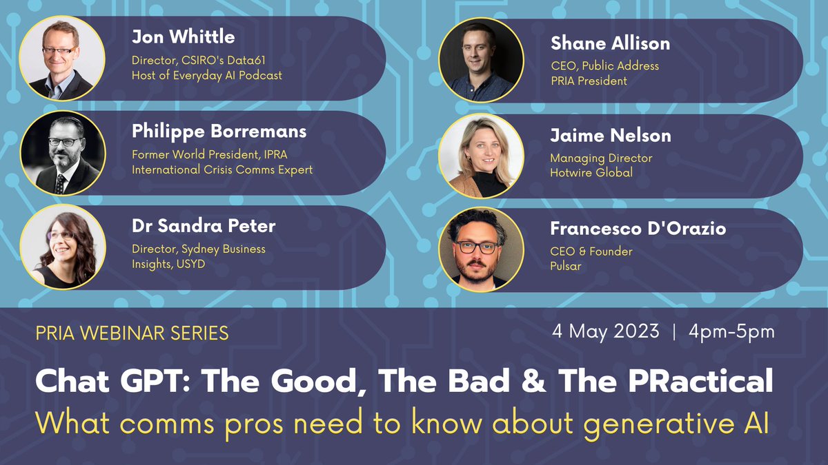 Communication and Public Relations Australia tweet media