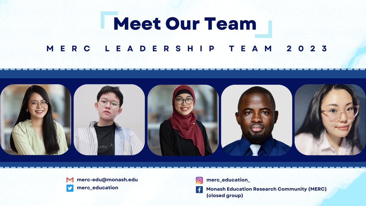 MERC - Monash Education Research Community tweet media