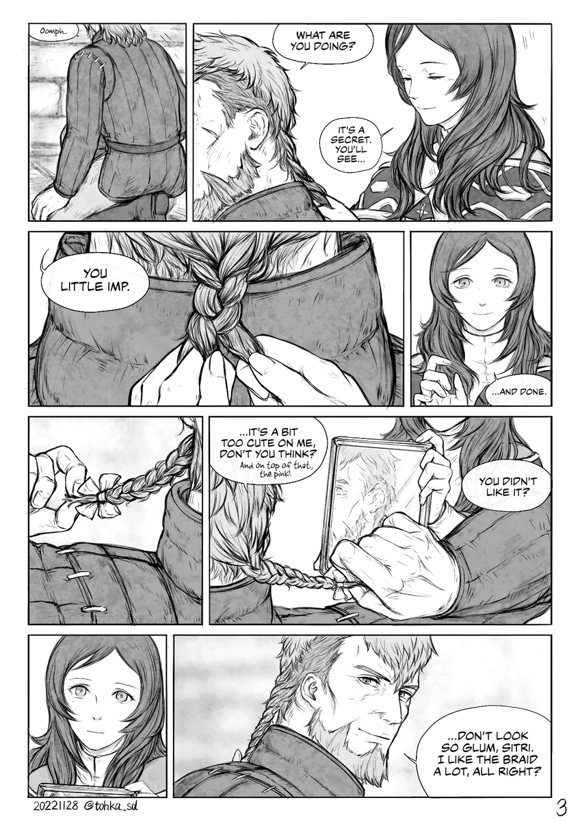 atunverde's tweet photo. Translated. Original comic by tohka_sd https://t.co/bf3vZBCZ67