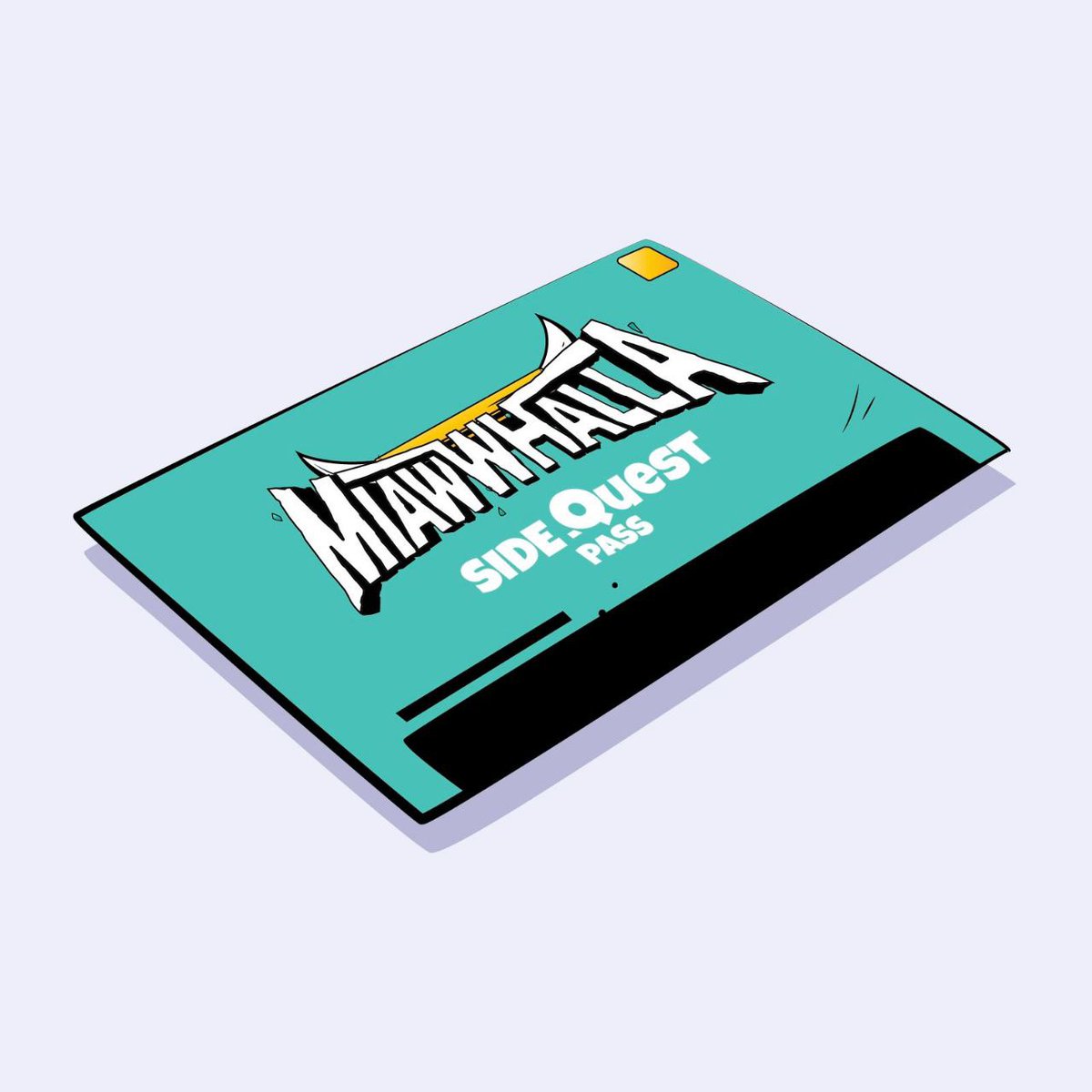 ✨ Introducing the Sidequest Pass, our precious reward from Miawwhalla Season 1 Ep 1. ✨

What's it all about? 👇🧵