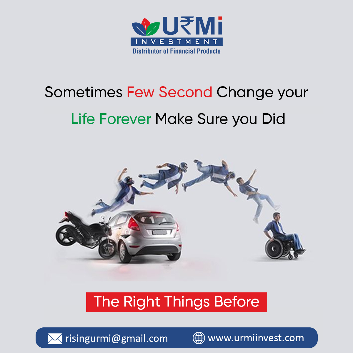 Sometimes few second change your life forever make sure your did the right things before

Get Insurance Now

#insurance #lifeinsurance #accidentinsurance #insurancepolicy #uncertainevent #events #financialfuture #securedfuture #insuranceadvisor #surat #bharuch #urmiinvestments