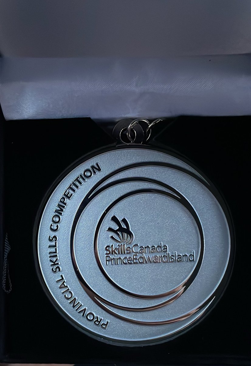 willtraves1's tweet photo. Took home a silver medal at the Skills Canada provincial carpentry competition in Summerside! https://t.co/DaoeI3gWJL