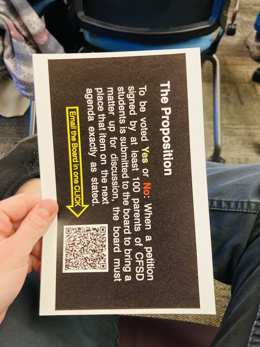 Ben_Larrabee's tweet photo. Flyers claiming the board is violating its own policy by refusing to consider parental request to put banning men from women’s restroom on the agenda. https://t.co/s29uut3wf4