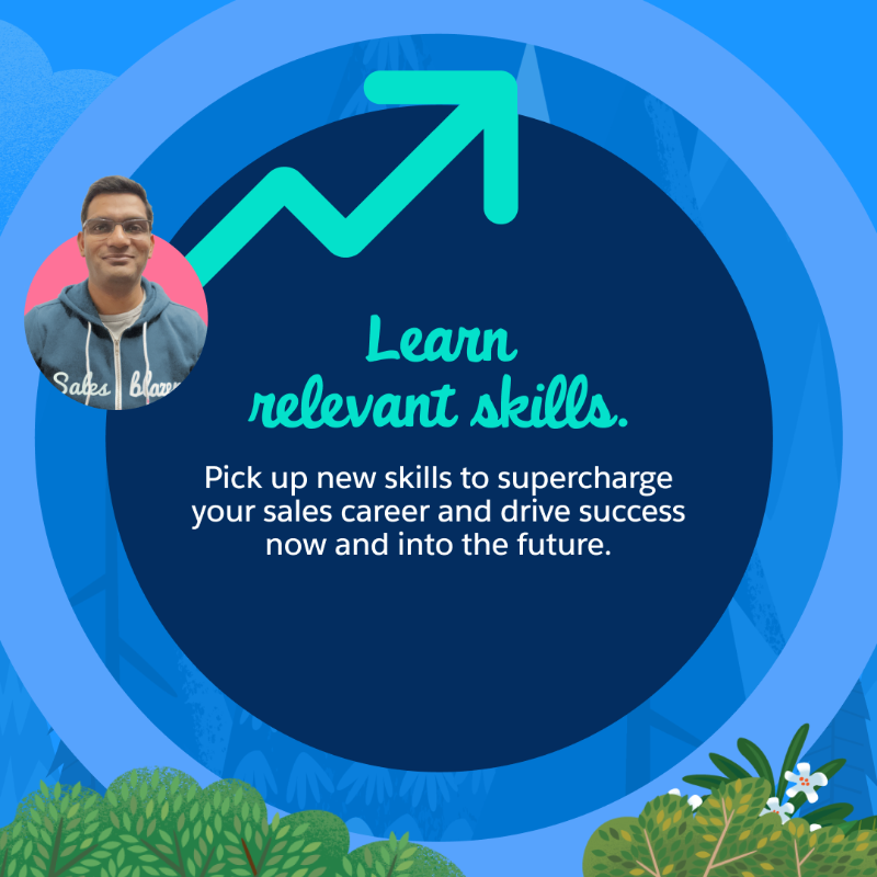 salesforce's tweet photo. Together, we are building the largest and most successful community of sales professionals. Join the #Salesblazer movement.
