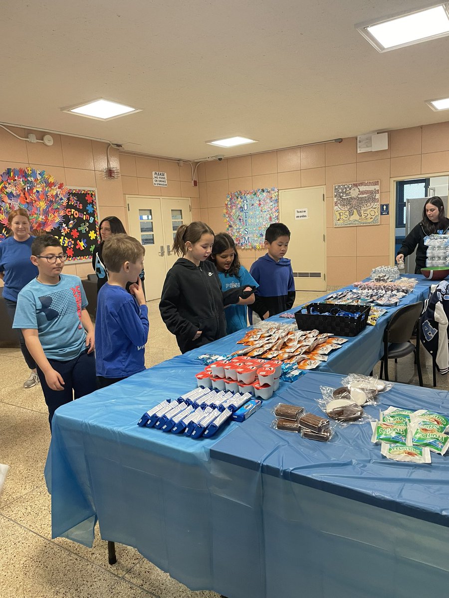 ps50si (@ps50si) on Twitter photo What a “sweet” way to raise money for a great cause! 💙 Our Blue Bake Sale today was a great success thanks to the generous donations from #ps50 staff, families & local businesses. A BIG thank you to the volunteers who helped out and anyone who made a purchase. What a “sweet” way to raise money for a great cause! 💙 Our Blue Bake Sale today was a great success thanks to the generous donations from #ps50 staff, families & local businesses. A BIG thank you to the volunteers who helped out and anyone who made a purchase.
