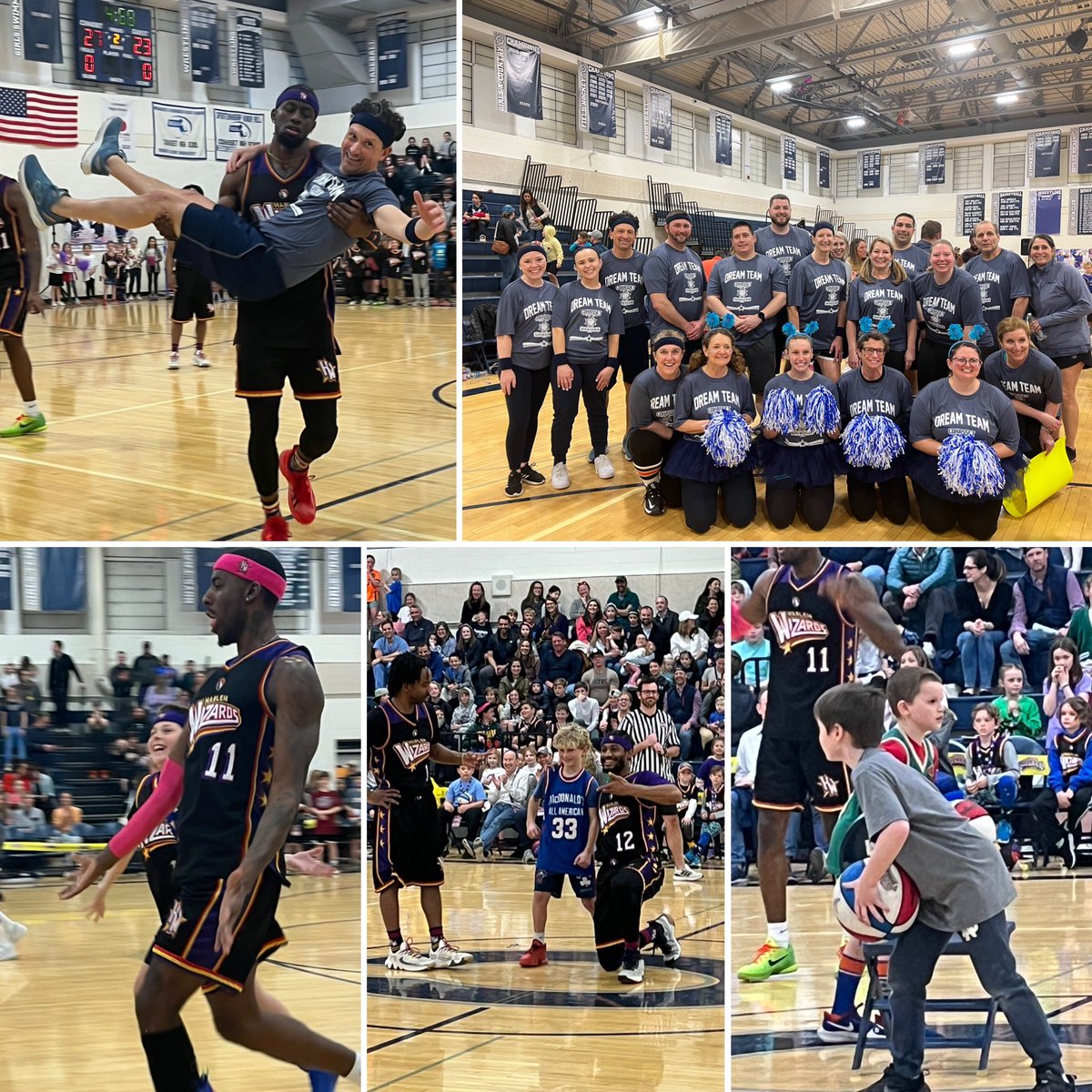 The Deer Hill/Osgood Dream Team brought the house down (with the help of the <a href="/HarlemWizards/">Harlem Wizards</a> of course!) Such a great night. Thank you <a href="/CohassetPso/">CohassetPSO</a> for all of your hard work! 🏀#proudtobedeerhill #proudtobecps
