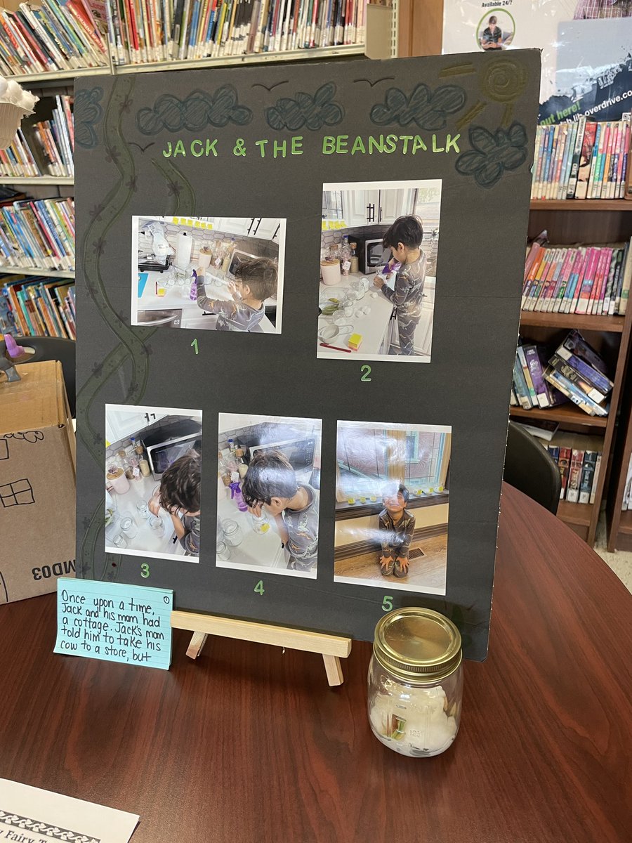 BonjourMmeG's tweet photo. Blown away by the hard work and creativity students put into making their Fairy Tale projects for the Fairy Tale Museum @Panabaker_HWDSB today! Check out some Grade 2 projects ⬇️🏰 1/3 https://t.co/iP14WbKVV9