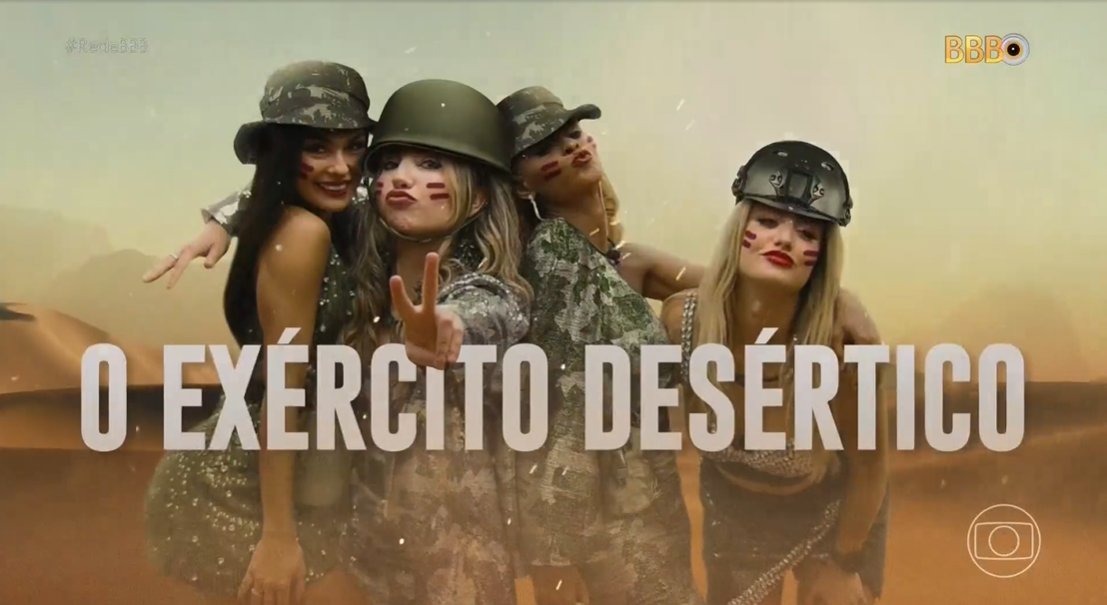 centralreality's tweet photo. Qual a sua favorita do Exército Desértico? #BBB23 https://t.co/jB99PKVWDy