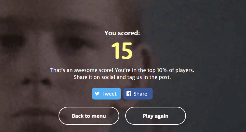 RazBarry_'s tweet photo. I BEAT MY OWN SCORE! Somebody beat me please #ContentCreator #Content #higherorlower https://t.co/SnJQLvtgN1