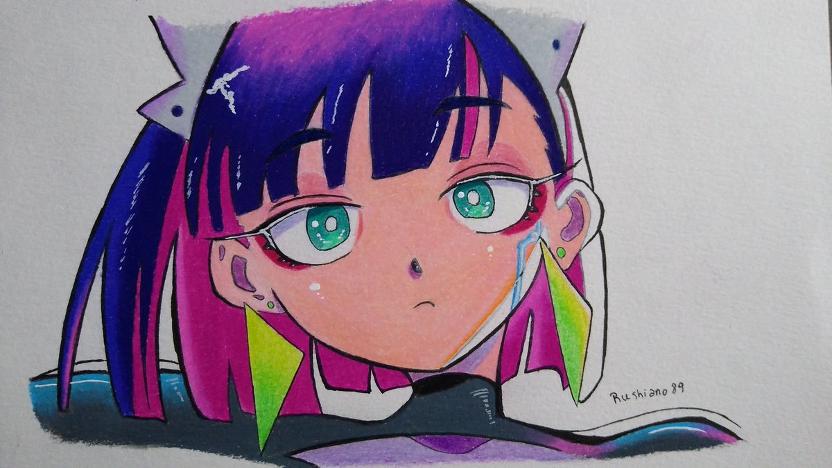 Rushiano89's tweet photo. Un fanart de @zutomayo me gusta muchísimo su música, sería un sueño que pueda ver mi humilde dibujo ❤️
#manga #anime #practice #dibujo #Musica  #Japon #zutomayo https://t.co/xshqBSulsK