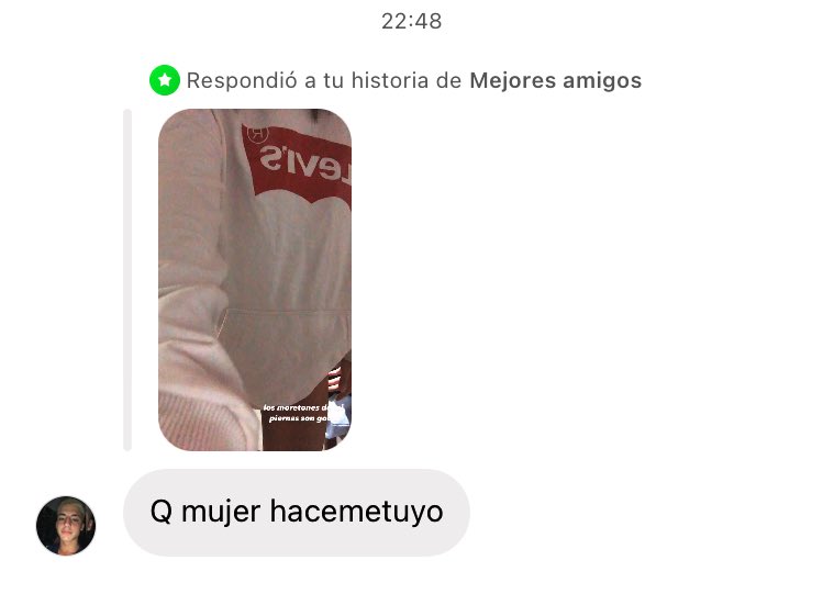 baque_milagros's tweet photo. así se responde una historias, tibios https://t.co/zuStWyf1Dq