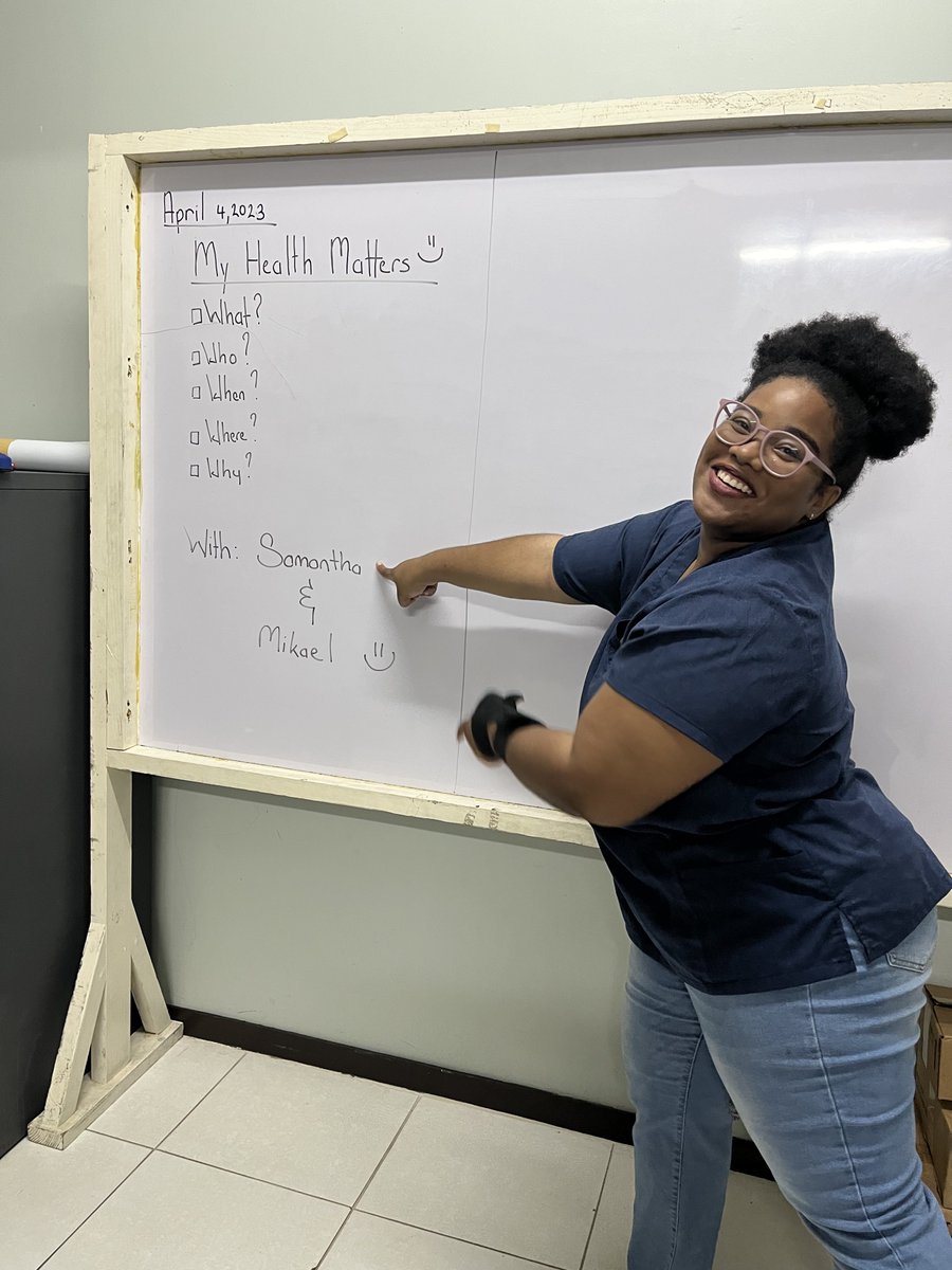 Today was a great day! The <a href="/Margin2Centre/">Margin2Centre</a> team created an entire health literacy session tht was interactive &amp; easy to understand. The research, proposal, creation, training &amp; execution all by us! I’m immensely proud of the team &amp; I couldn’t improve access to healthcare w/o them!