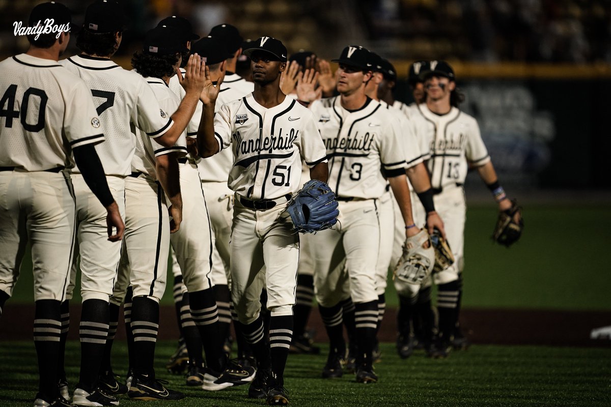VandyBoys's tweet photo. On to the next 👏

#VandyBoys | #AnchorDown https://t.co/n0yvEPmOEt