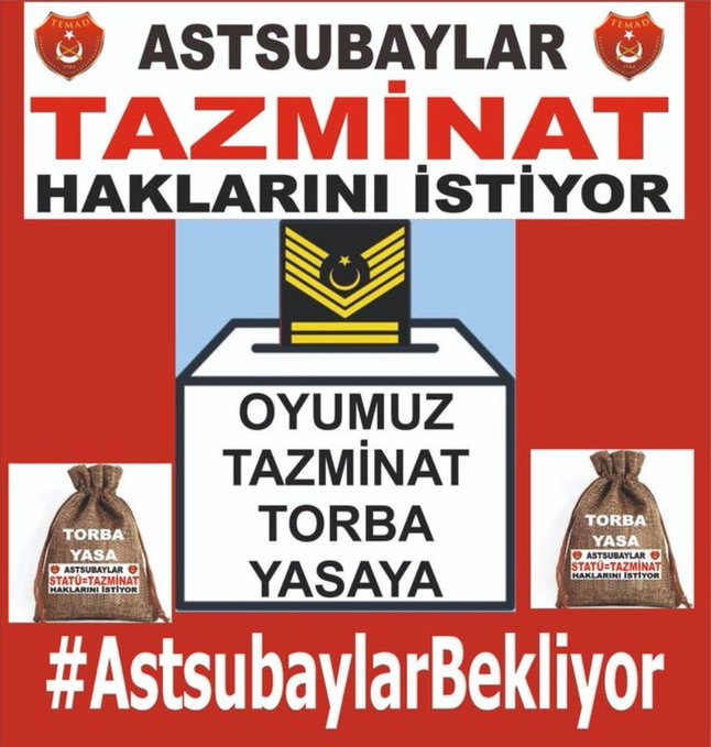 Selcuksamur71's tweet photo. #AstsubaylarHuzursuz
Ülke için güven huzurun teminatı Astsubaylar HUZURSUZ. Ya Siz?
@RTErdogan @tcbestepe @tcsavunma
@yilmaz_ismet58
@mustafaelitas
@_hulusiakar https://t.co/rHS6gsdd0Q