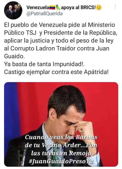 #TrumpArrest  #GuaidoPresoYá ⚖️🇺🇸
#ComunicaciónPopularAlternativa📢 🤬🤬🤬🤬🤬🤬🤬🤬🤬🤬🤬