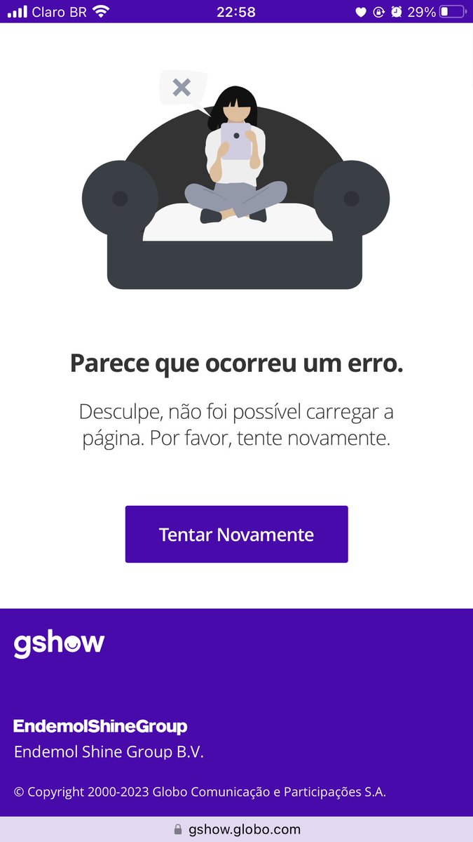 lucaaspsantos1's tweet image. Tentando votar no @gshow e não consigo, ajuda aí 🙄 #BBB23