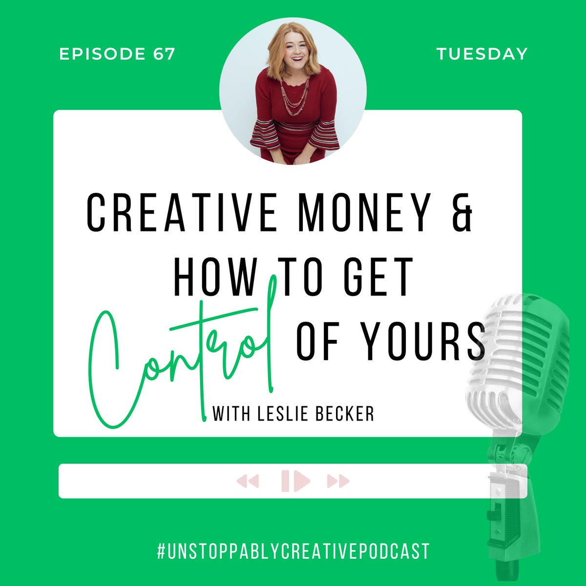 TheLeslieBecker's tweet photo. It's Financial Literacy Month y'all. That means it's time to get real about your money #FinancialLiteracyMonth  #FinancialFreedom #unstoppablycreative #applepodcasts #newepisdoe https://t.co/TuoToyEczK