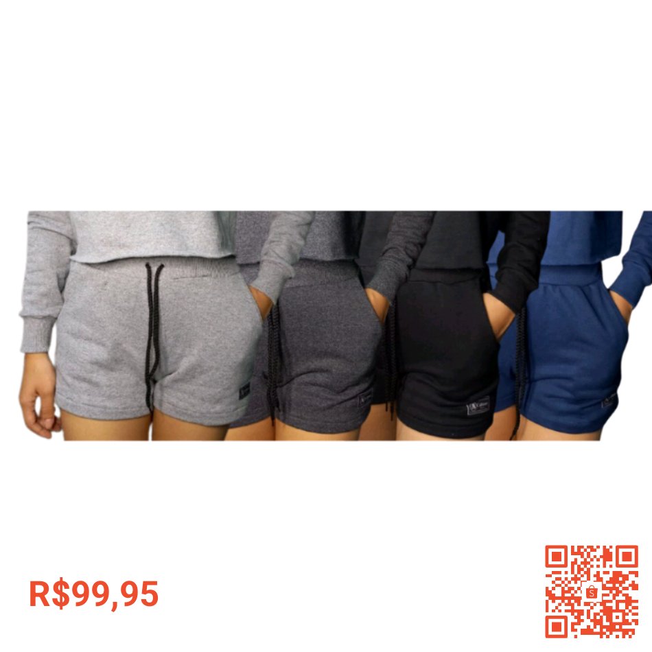 AltinoVasconce2's tweet image. Estou vendendo Kit 4 Shorts Feminino Moletom de Qualidade e Super Macio por R$99,95. Encontre na Shopee agora! shp.ee/cjdn7ng #ShopeeBR
#modafemina 
#BigBrotherBrasil