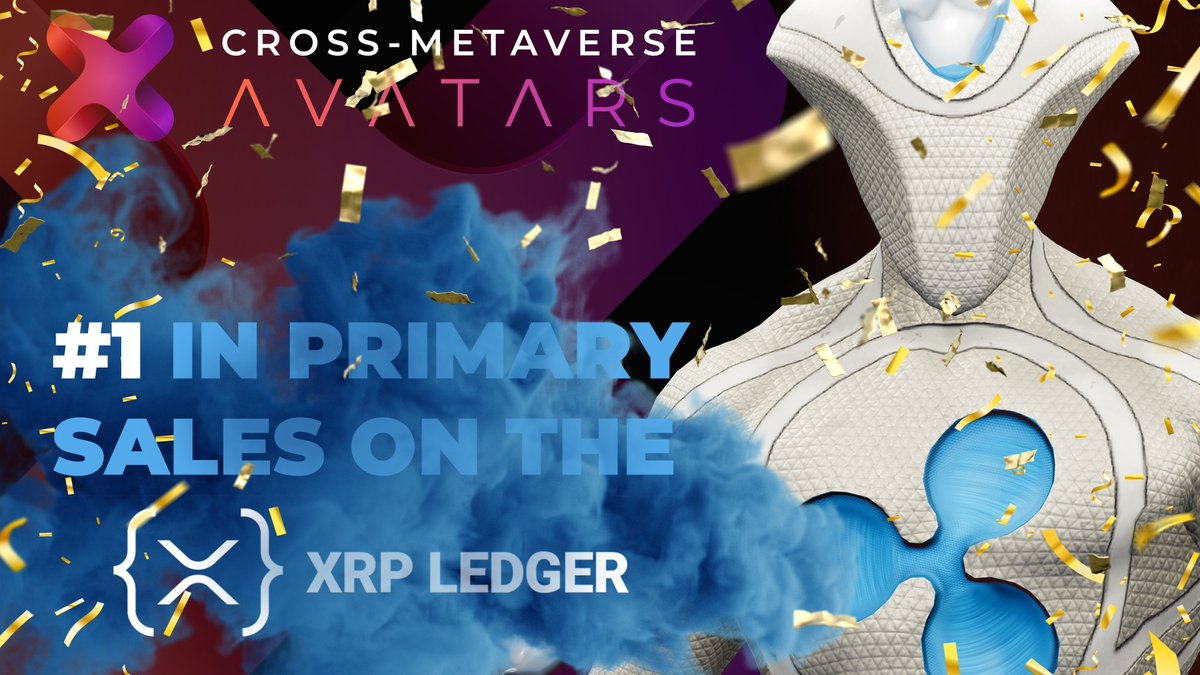 XmetaAvatars's tweet photo. 🚀🚀🚀OFF TO A GREAT START! 🚀🚀🚀
THE LIQUID LEGENDS are #1 IN PRIMARY NFT SALES.
We building from the ground up working closely with great partners like @onXRPdotcom @ClubXRPL @AnonymousRealx @RippleReefs and more to come.🤑Mint here: https://t.co/9DB7hzzxV4 https://t.co/M1epIyDI9m
