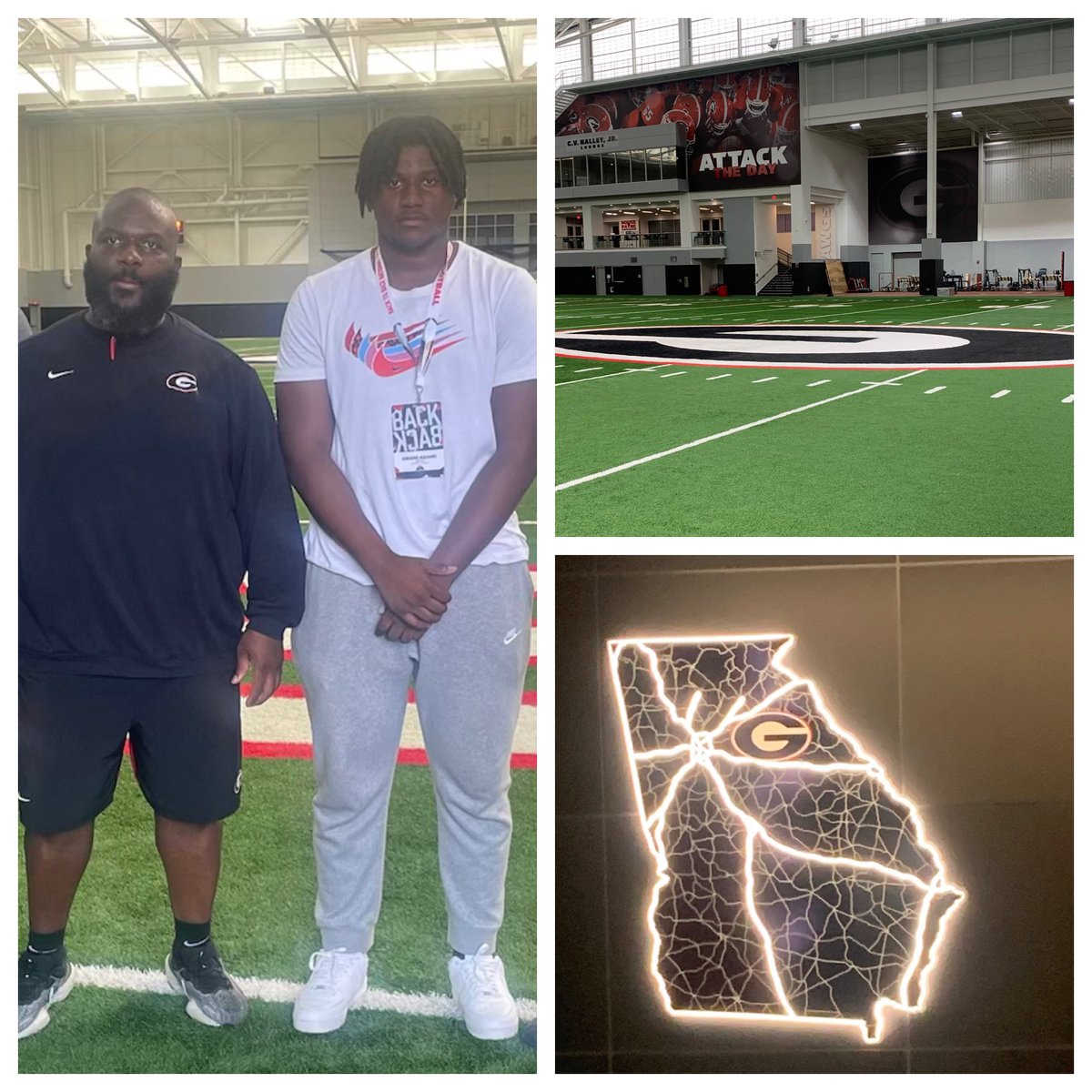 Really enjoyed my time in Athens today!!! <a href="/KirbySmartUGA/">Coach Kirby Smart</a> <a href="/TravionScott/">Tray Scott</a> <a href="/GeorgiaFootball/">Georgia Football</a> <a href="/CoachBake99/">Ronnie Baker</a> <a href="/CoachReynolds52/">Joshua Reynolds</a> <a href="/JacobStrait56/">Jacob Strait</a> <a href="/Coach_Stan3/">Stan Adams</a> #GoDawgs