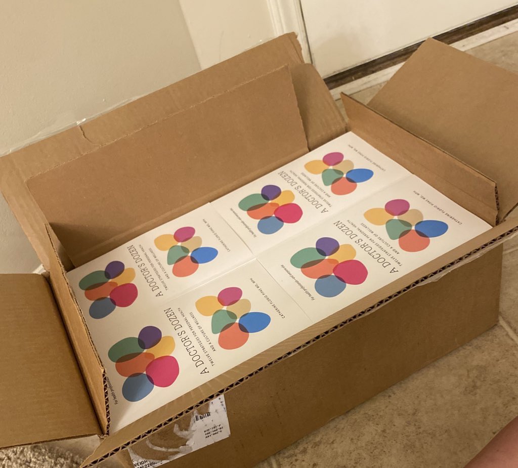 Excited to have received 44 copies of “A Doctor’s Dozen” to distribute to BSOM students, which discusses different ways in which physician well-being plays a role in optimizing patient care. Thank you @aafp for providing our students this wonderful resource! #familymedicine #AAFP