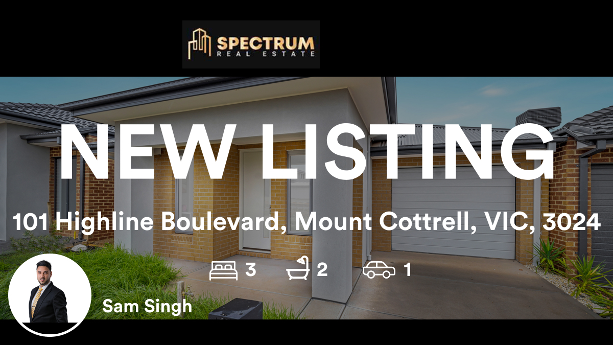 🛌 3 🛀 2 🚘 1
📍 101 Highline Boulevard, Mount Cottrell, VIC, 3024

My latest listing on RateMyAgent.

rma.reviews/VRrLyckSRgOa

...
#ratemyagent #realestate #Spectrum_Real_Estate
