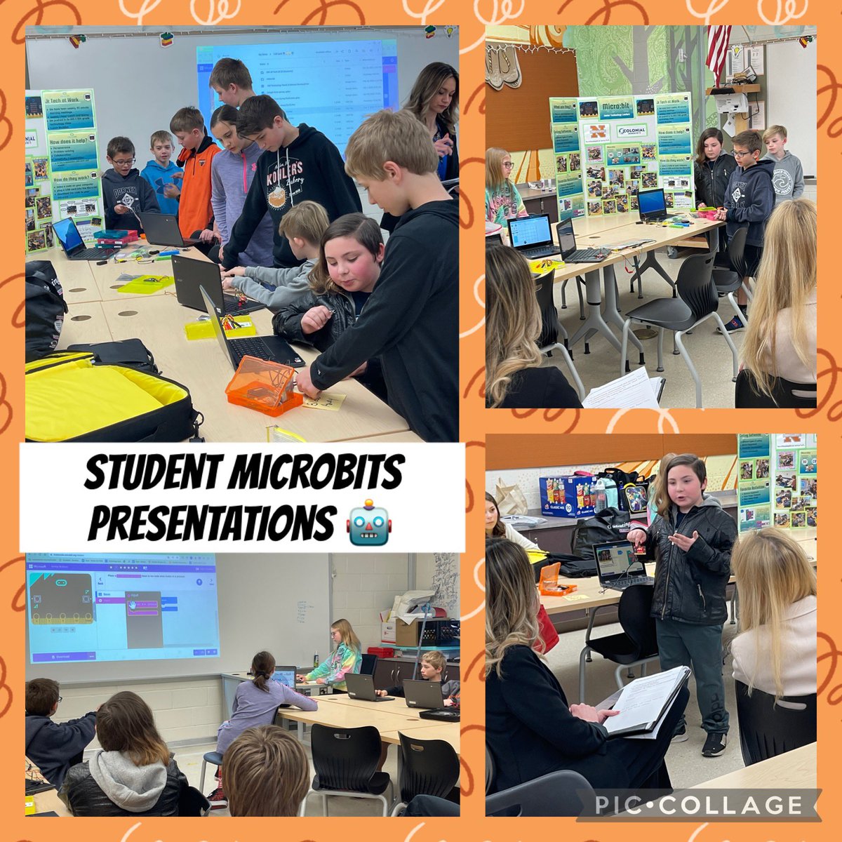 NASDTechCoach's tweet photo. Time to shine! #JRTechLeaders @nasdgeorgewolf & @nasdnams shared presentations & guided activities featuring #BeeBots, @microbit_edu, & #TelloDrones. Thanks to @IU20EdTech & @ChristineLeitg2 for the evaluation & feedback. #kkidslearn #kkidpride #collaboration #STEM @bendekoj_ https://t.co/xzQR5nJaJu