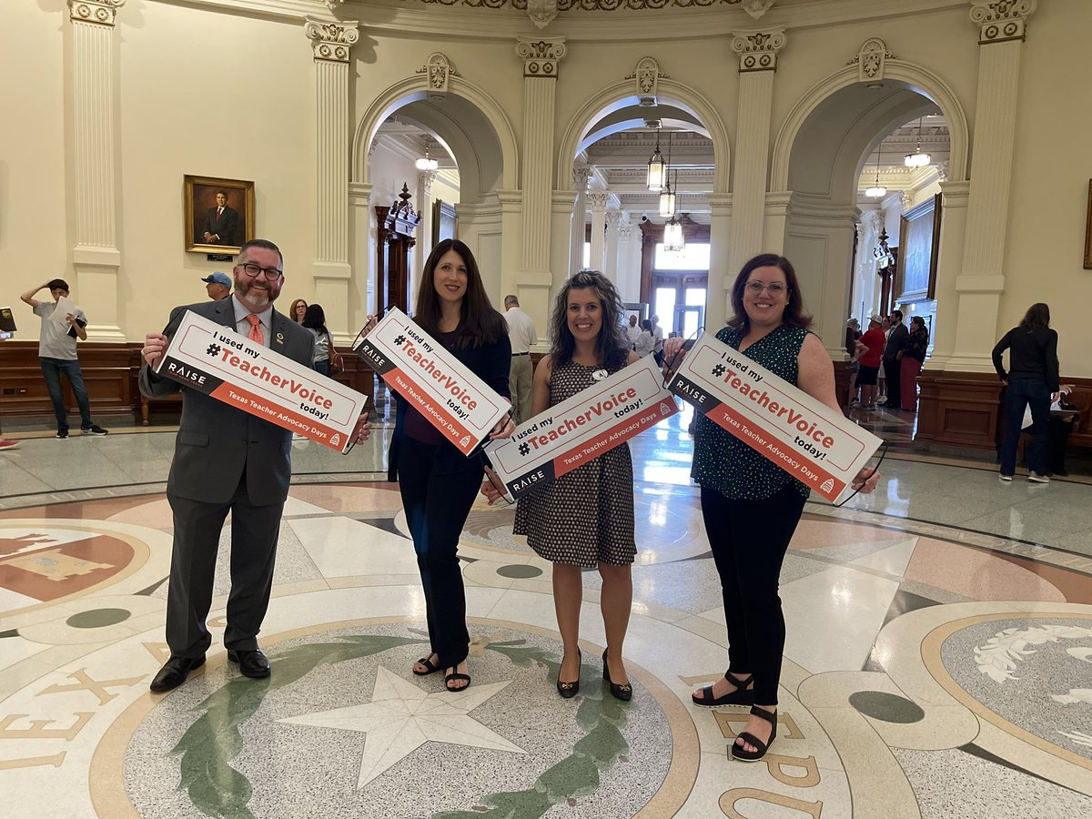 Speaking to several friends of public education at the Capitol yesterday was surreal. We all want to DO SOMETHING about issues we face &amp; that was what I got to do. We shared our stories to show how funds could have a profound impact. #RYHTexas #underthedome #teachervoice