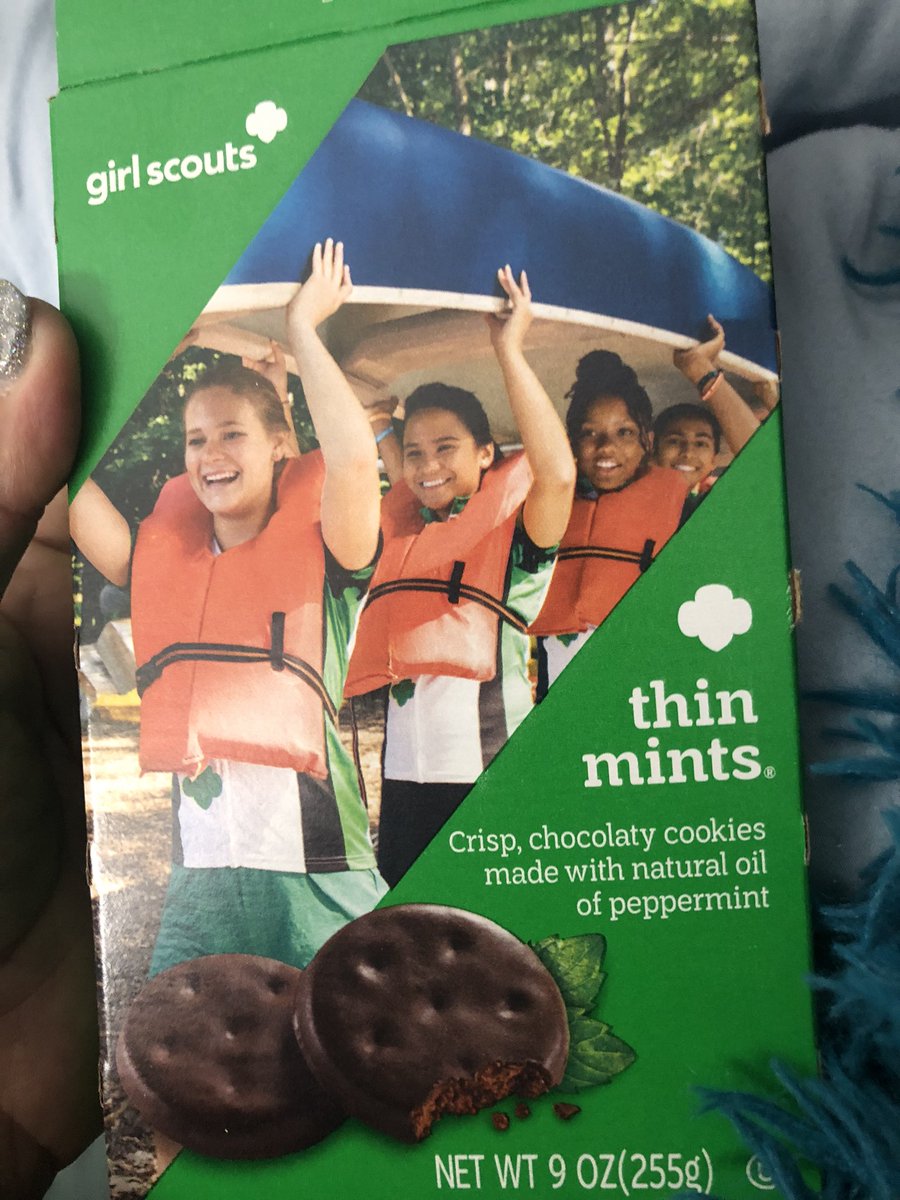 MelissaKahn7's tweet image. How many of these do I have to eat before they start working? 
#girlscoutcookies 
#thinmints