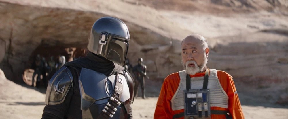 SimuLiu's tweet photo. It is a joy watching you as Carson Teva, @bitterasiandude. A fearless pilot determined to root out corruption and villainy, and above all a good man.

I was lucky to have you as my Appa for many years, and now you raise the entire New Republic. So proud. https://t.co/7SFoxdKYP7