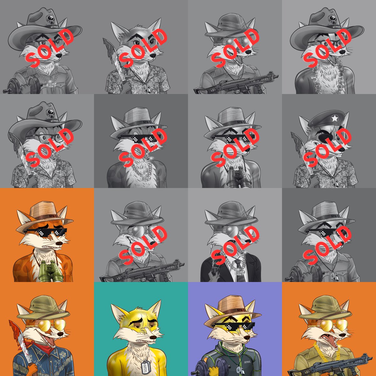 📢₳Ŧ₩𐌂 Mr Fox New Drop🔥 

💎60 Holders 91 SOLD 0.28Vol    
🚀Purchased back from 1 🦊holder every 24hrs 

⛽️0.003$Eth   
🎁Free Personalized Traits Card    

Only 5 Left Grab your 🦊today👇 
opensea.io/collection/mrf…

Be a 🦊 FAM!

#nft #NFTGiveaways #NFTdrops #NFTcollections
