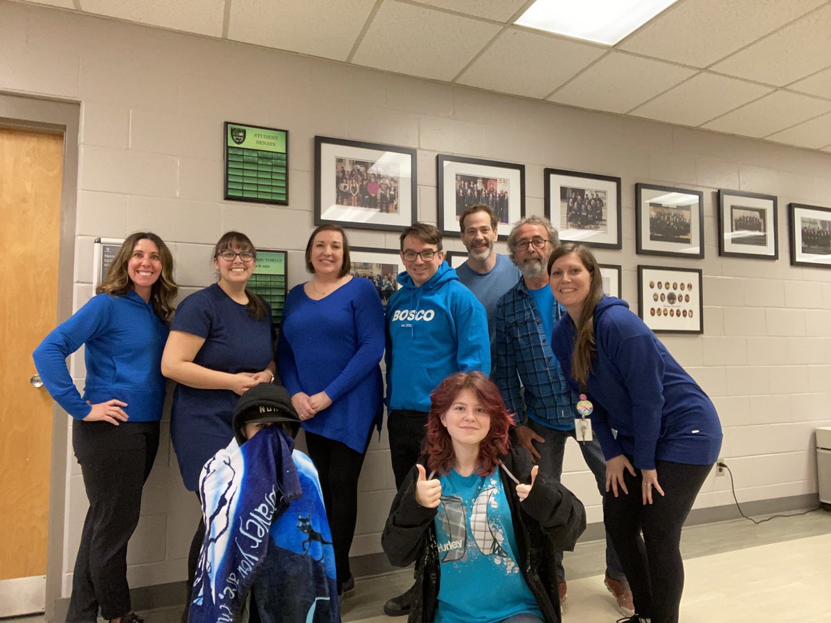 We lit it up blue for (belated) World Autism Day! #lightitupblue #WorldAutismDay <a href="/SJBGuelph/">St. John Bosco</a> <a href="/sjfgator/">St Joseph, Fergus</a> <a href="/WellingtonCath/">Wellington Catholic DSB</a>