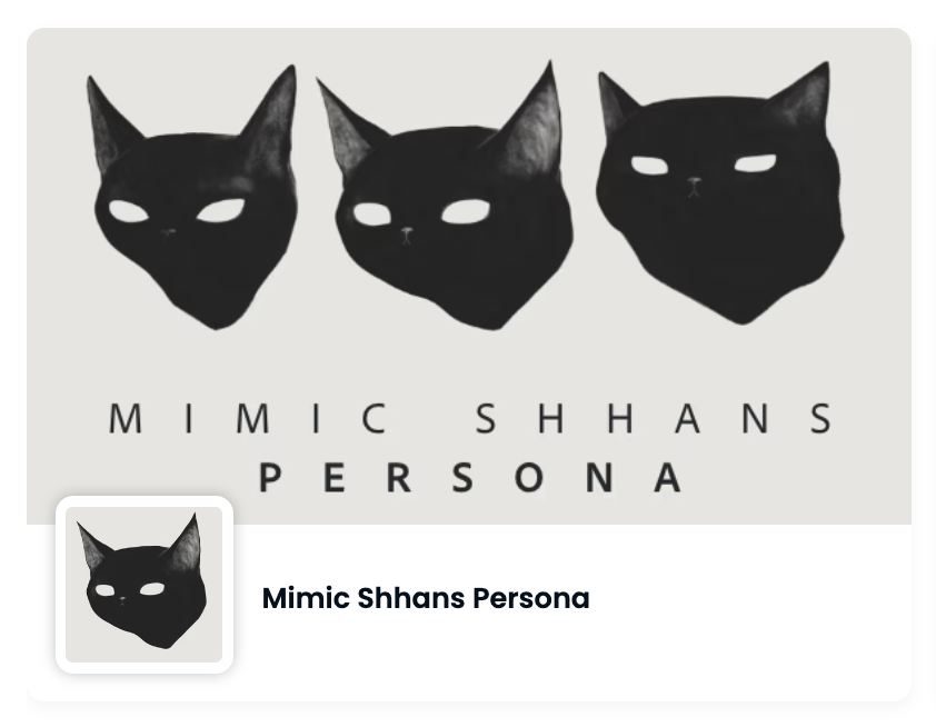 MimicShhans's tweet photo. Hello. I am artist SHHAN. @shhan1211

I'm excited to announce the release of the Mimic Shhans persona today.  

As I announced several times in the past, I created a very limited art collection that can only be obtained through the "Mimic Beauty Salon Service".   

🧵 1/6 https://t.co/HtUxkv1Uig