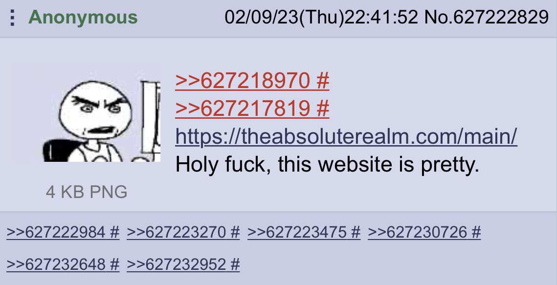 firoshinto's tweet photo. want to forever remember that one 4chan user that dropped my page in a /v/ discussion about the old web https://t.co/DPcKWUw1It