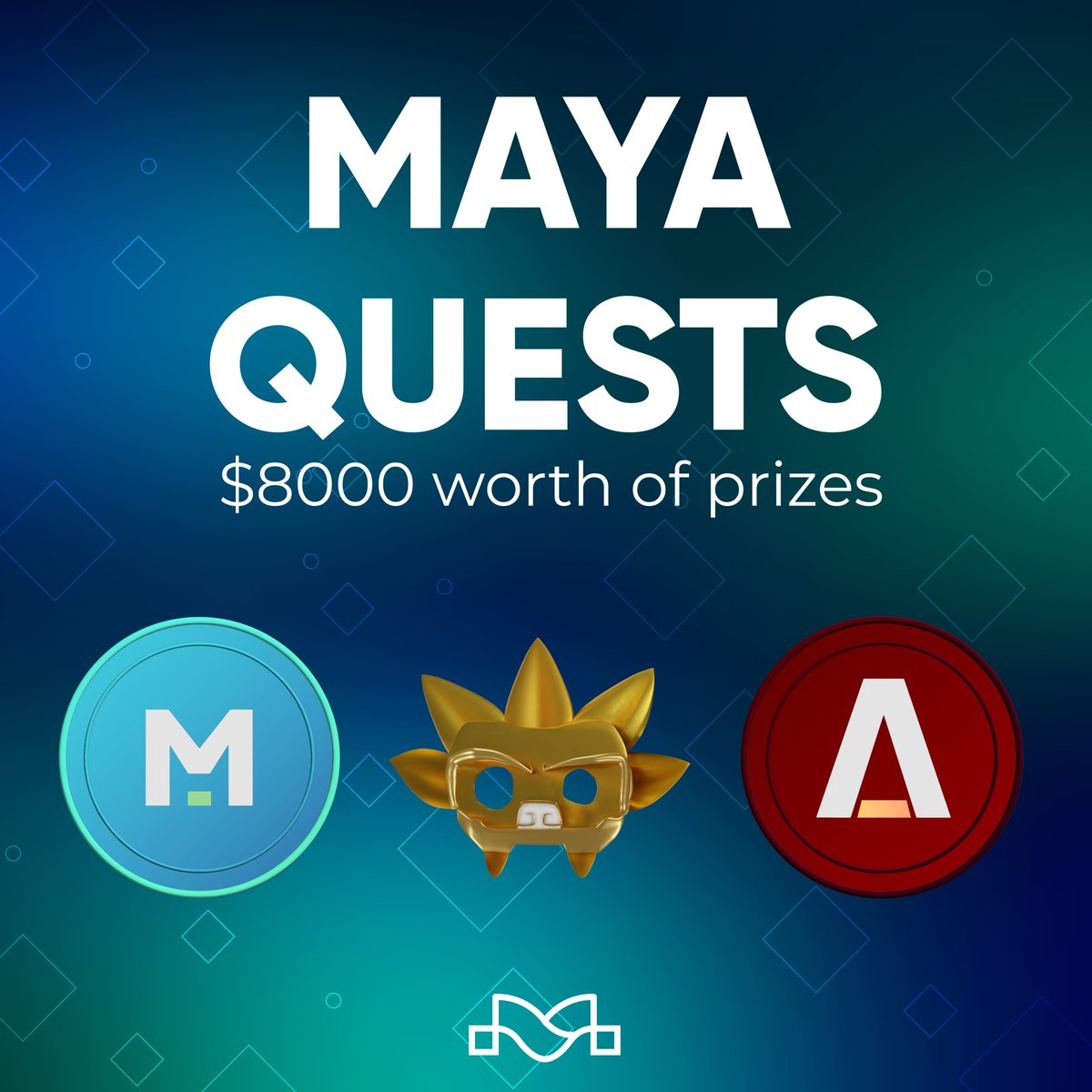 Maya_Protocol's tweet photo. Calling all Maya Questers. April Quests have begun!
$8000 worth of $MAYA / $AZTEC and #MayaMask NFT prizes to be won π
Join the Quest leaderboard at: https://t.co/1SSVyjfQkL https://t.co/Nyz1xVOXhE