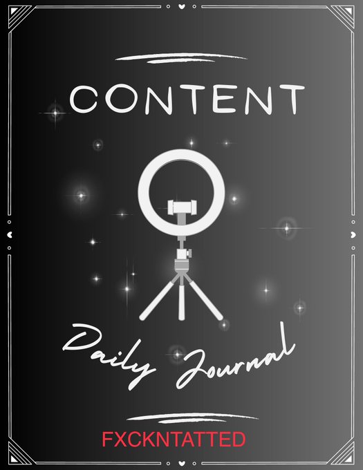 Okay so asking for all ALL NSFW CREATORS advice. I&rsquo;m creating an Amazon journal for yearly goals, content<a href="/tag/camgirl"class="tags"><span>#camgirl</span></a><a href="/tag/onlyfans"class="tags"><span>#onlyfans</span></a><a href="/tag/inkedcovergirl2022"class="tags"><span>#inkedcovergirl2022</span></a>