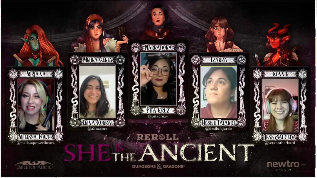 🦇 🩸 SHE IS THE ANCIENT 🩸 🦇
4ta Temporada Episodio 2

En vivo

twitch.tv/rerolldxd
#reroll #rolenespañol #thisishowweroll #rol #dungeonsanddragons #twitchrol #rollthedice #d20 #criticalhit #20natural #streaming #sita #dnd #rlg #rolllikeagirl