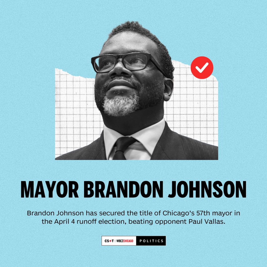 BREAKING: Brandon Johnson will be Chicago’s 57th mayor. trib.al/wBFv3wc